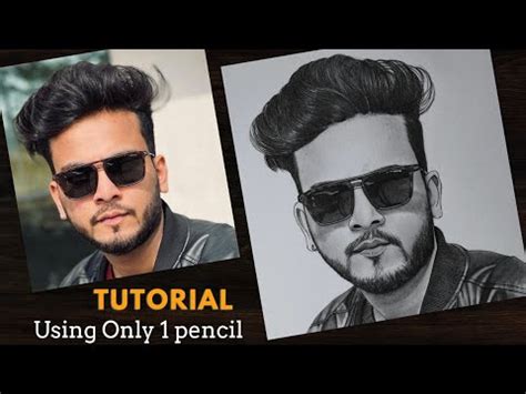 How to draw Elvish Yadav sketch step by step - Tutorial | Big Boss OTT 2 @TheSocialFactory - YouTube