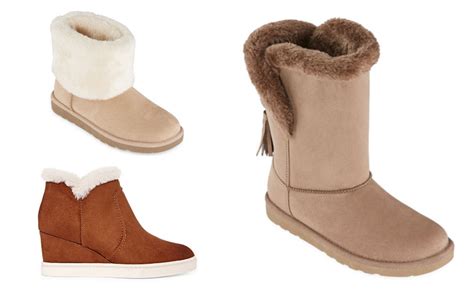 Cozy Women’s Boots $16.99 (Reg. up to $90) at JCPenney! | Living Rich ...