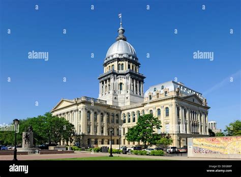 Illinois State Capitol Building Springfield Illinois Stock Photo - Alamy