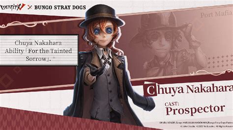 Bungo Stray Dogs II Collaboration in Identity V Features Port Mafia