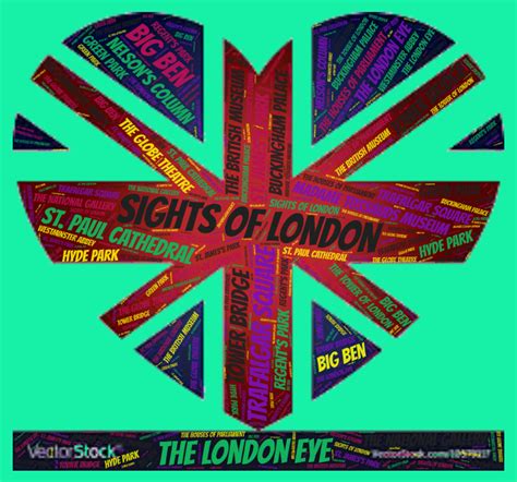 Мої педагогічні вершини: Word Art "Sights of London"