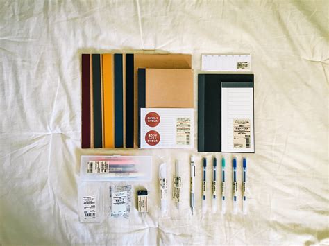 MUJI Stationery Favorites — Anhthology