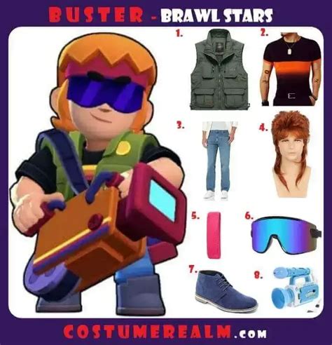 Brawl Stars Buster Cosplay Guide - Brawl Stars Costume Guide