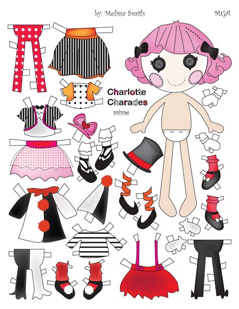 Miss Missy Paper Dolls: Lalaloopsy Paper Dolls