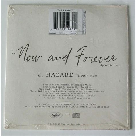 Now and forever by Richard Marx, CDS with dom88 - Ref:116373394