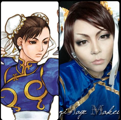 Chun Li Cosplay Makeup! Tutorial here! -->https://www.youtube.com/watch ...