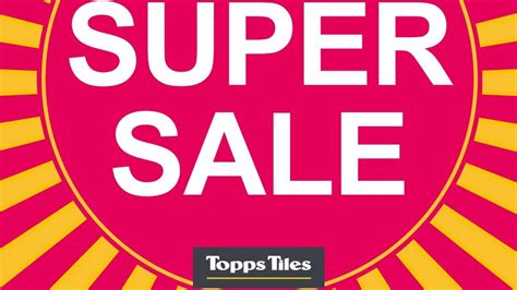 Main partner Topps Tiles launch Super Sale | Leicester Tigers