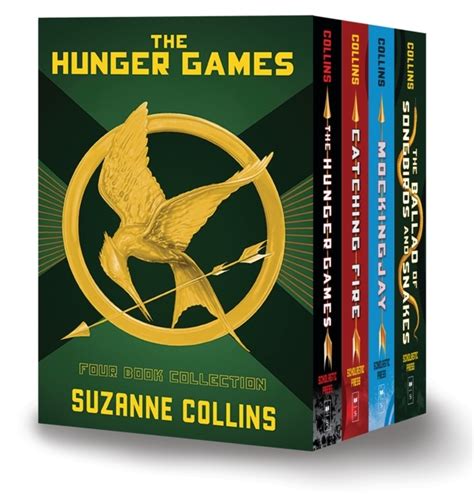 Collins, Suzanne - Hunger Games- Four Book Collection - (Inbunden) - böcker