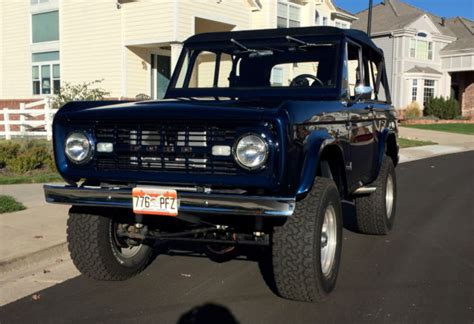 Fully Restored 1966 Ford Bronco