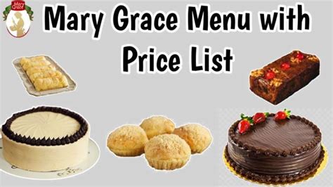 Mary Grace Menu Price List 2024 Philippines [UPDATED]