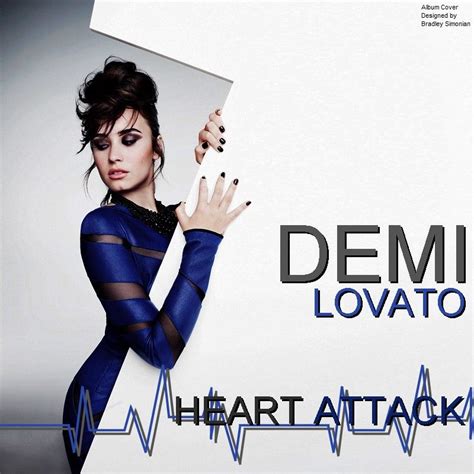 Demi Lovato - Heart Attack | Demi lovato heart attack, Album cover design, Album covers