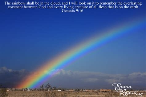 Genesis 9:16 Bible verse, rainbow; God's promise God's Promise ...