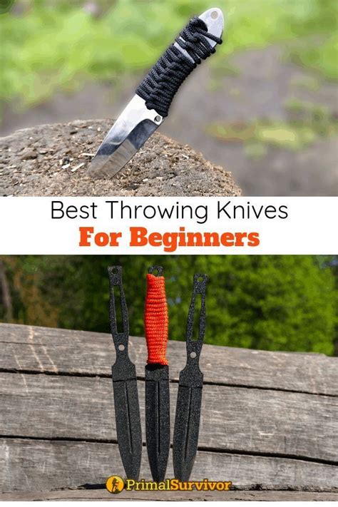 The Best Throwing Knives for Beginners (No-Spin and Rotational Options) | Throwing knives, Knife ...