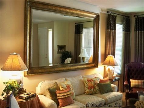 20 Ideas of Large Mirrors for Living Room Wall