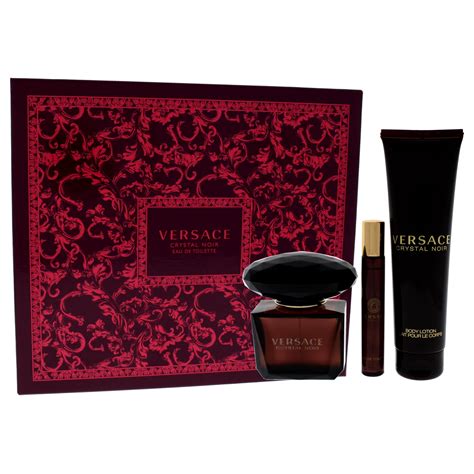 Versace - Versace Crystal Noir Perfume Gift Set for Women, 3 Pieces - Walmart.com - Walmart.com