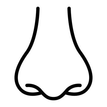 Human Nose Clipart Black And White