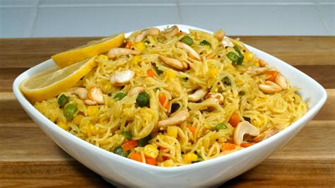 Vermicelli Upma-Spicy Noodles-Seviyan Upma - Manjula's Kitchen - Indian Vegetarian Recipes