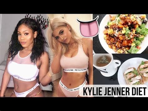 I EAT LIKE KYLIE JENNER FOR THE DAY TO LOSE WEIGHT! CELEBRITY INSPIRED ...