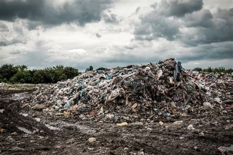 Pile of Garbage on the Landfill Stock Photo - Image of ecology, rejected: 271975194