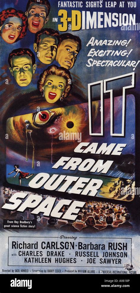 IT CAME FROM OUTER SPACE poster for 1953 U-I film Stock Photo - Alamy