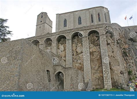 Sisteron Citadel, France stock image. Image of citadel - 107730773