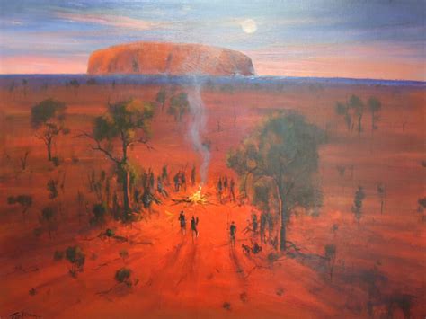 Australian Outback Paintings by Ted Lewis