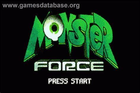 Monster Force - Nintendo Game Boy Advance - Games Database