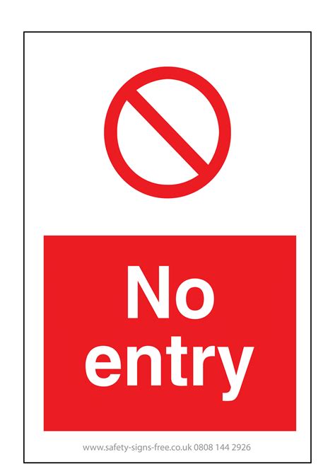 No Entry Sign Png