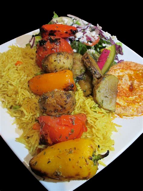 VEGGIE BROCHETTE PLATTER | Olive Tree in Kent