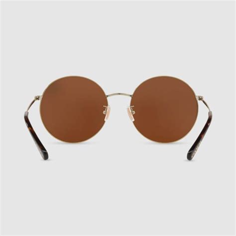 COACH Round Metal Women Sunglasses 0Hc7078 92936H (56mm.)