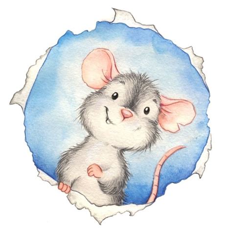 Cute Mouse | Mouse illustration, Mouse drawing, Cute mouse