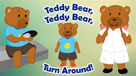 Teddy Bear Teddy Bear Turn Around | English Nursery Rhyme Song For Children - YouTube