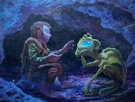 Gollum Painting