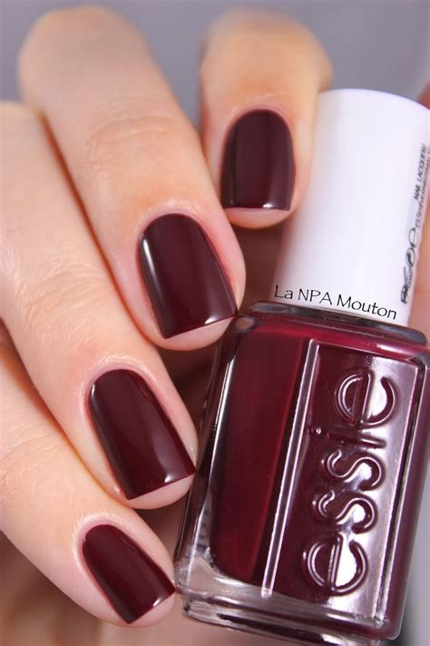 essie burgundy nail polish - Google Search Burgundy Nail Polish, Essie Nail Polish, Nail Polish ...