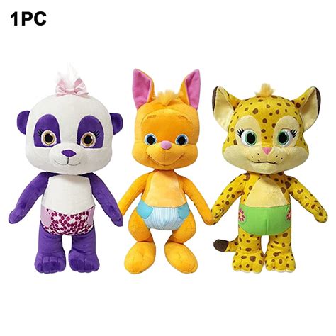 Snap Toys Word Party 7" Plush Baby Animals 4 Pack Lulu Bailey Franny Kip Other Stuffed Animals ...