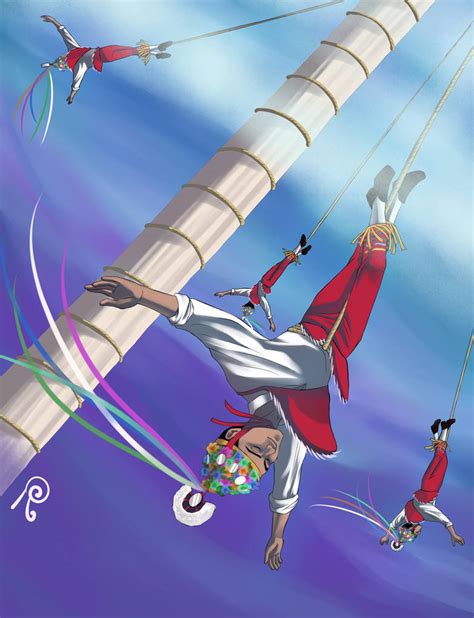 Voladores de Papantla by R-ra on DeviantArt