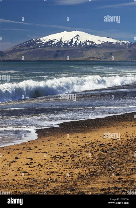 Snaefellsjokull volcano hi-res stock photography and images - Alamy