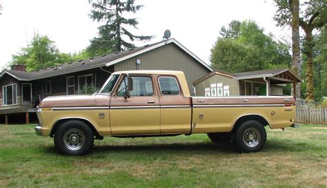 All American Classic Cars: 1975 Ford F-350 Ranger Super Cab Super Camper Special