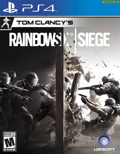 Tom Clancy's Rainbow Six Siege PS4 Front cover