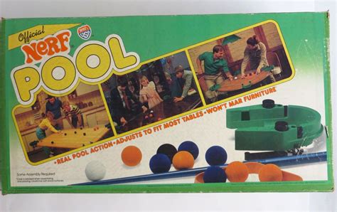 Vintage Parker Brothers Official Nerf Pool Billiards Game #ParkerBrothers Antique Toys, Vintage ...