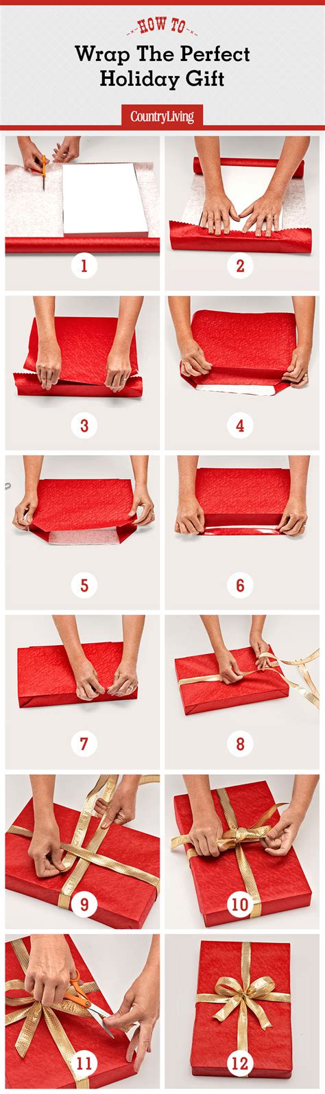 How to Wrap a Gift - Wrapping a Present Step by Step Instructions With Pictures