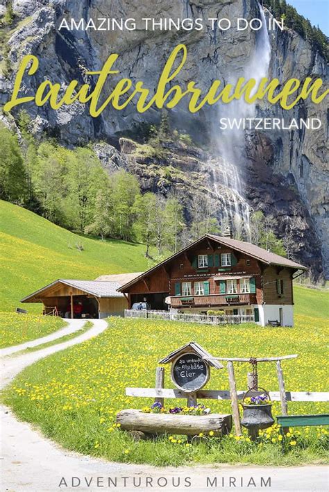 10 unique Lauterbrunnen waterfalls you should visit (+ map) - Adventurous Miriam