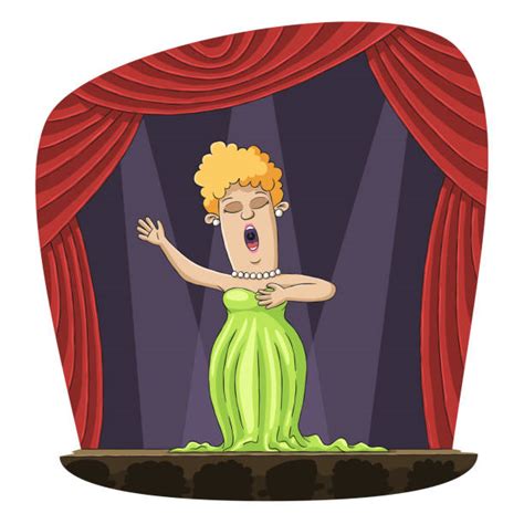 Opera Singer Illustrations, Royalty-Free Vector Graphics & Clip Art - iStock