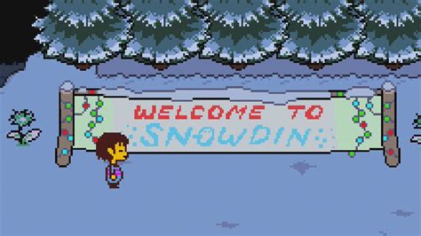 Undertale Part 5: Snowdin Town - YouTube