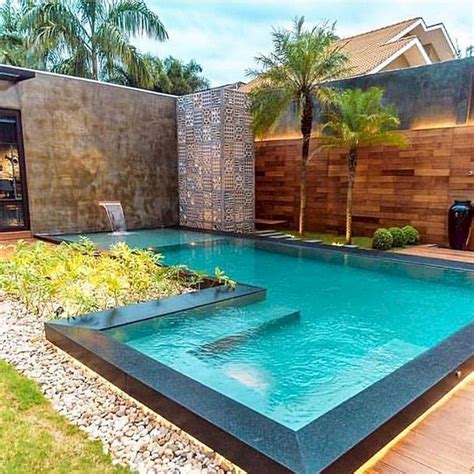 Backyard Pool Ideas | Small backyard pools, Swimming pools backyard ...