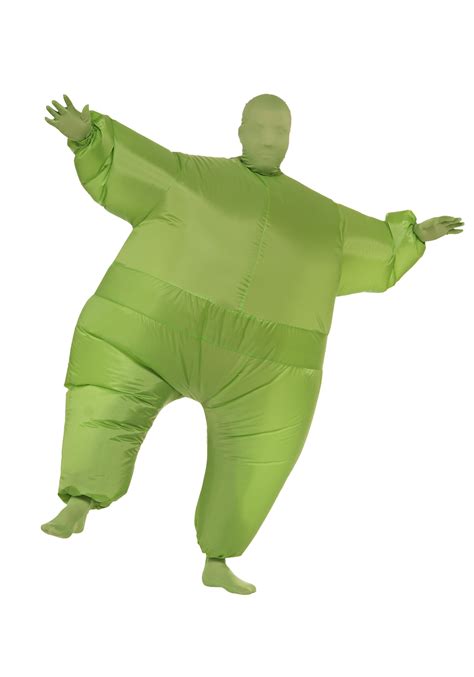 Green Man Inflatable Costume