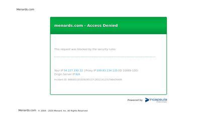 Menards Reviews - 25 Reviews of Menards.com | Sitejabber