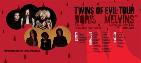 Melvins, Boris Plot 2023 Co-Headlining Tour - Pop Culture Madness ...