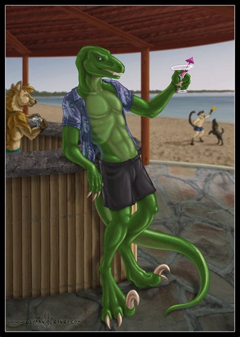 Beach Raptor by ultravioletbat on DeviantArt