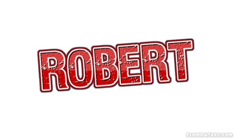 Robert Logo | Free Name Design Tool from Flaming Text